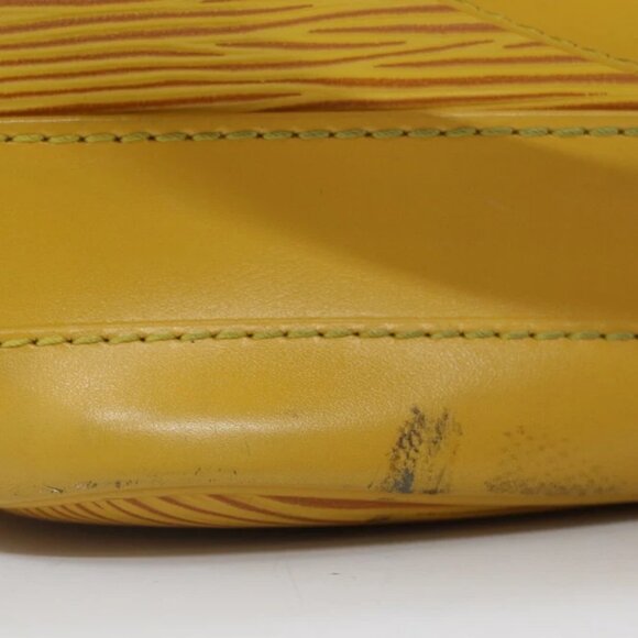 Louis Vuitton M44109 Petit Noe Epi Leather Yellow Bucket Drawstring Bag - Picture 7 of 16